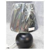 Two Mini Globe Table Lamps