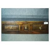 Upcycled BE County Courthouse wood hooks