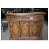 Adjustable Top Serving Cabinet