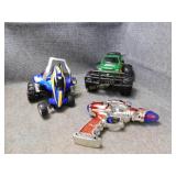 Misc Lot of Toy Guns, Cars & More