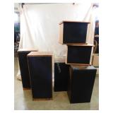 6 - Tower Speakers - 1 set Pioneer