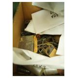 Tote of Antique Radio Parts, Very Organized!