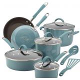 Rachael Ray Cucina 12-Pc. Nonstick Cookware Set