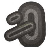 alcove Stripe Braid 3-Pc. Area Rug Set