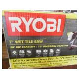 Ryobi 7" Wet Tile Saw, New