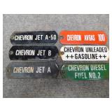 6 porcelain pump plates
