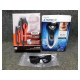 Norelco Razer, Wahl Clipper, Sunglasses