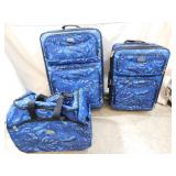 American Flyer Paisley 3-pc. Luggage Set