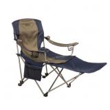 Kamp-Rite Folding Camp Chair with Ottoman
