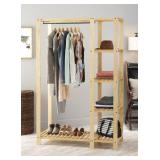 alcove closet storage system - natural