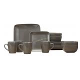 alcove Square 16-Pc. Stoneware Dinnerware Set