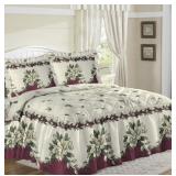 Melissa Quilt-Top Bedspread - Queen