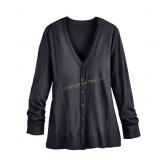 Bedford Fair Plus Size Basic Cardigan Sweater