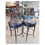 2 Nice Black Bar Stools