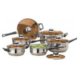 alcove 12-Pc. Stainless Steel Cookware Set