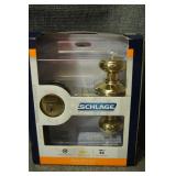 Schlage Entry/Deadbolt - Brass
