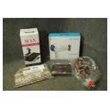 Blu Mini Hair Dryer, Max Curling Iron, Mani Set