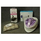 Blu Mini Hair Dryer, Max Curling Iron, Mani Set