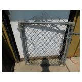 Chain Link Fence Gate Door