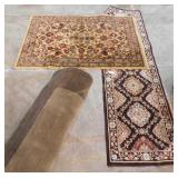 3 Various Sized Rugs