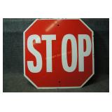 vintage farm bureau double side stop sign