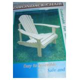 Classic Solid Pine Wood Adirondack Chair