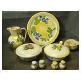Red wing 1940s dinnerware