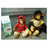 Vintage Toys - Rubber Faced Chimp