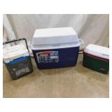Three Coolers - 2 Small & 1 Large