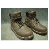 Texas Steer Safety Toe Work Boots Sz 7.5