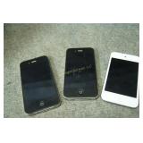 2 Apple iPhones & iPod