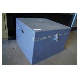 Gray Wood Storage Box Shop/Garage