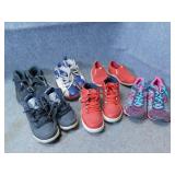 Lot of Kids Air Jordan Hightops