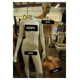 2 Full Body & Torso Mannequins