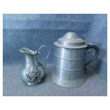 Metal Stein Ice Bucket & Vase
