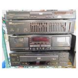 Stereo Components Pioneer and Yamaha