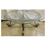 Glass Top Coffee Table