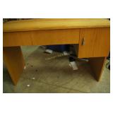 Small Blond Color Desk