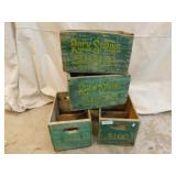 4 Rock Spring Beverage Crates