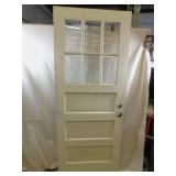 Six Pane Antique 32" Door
