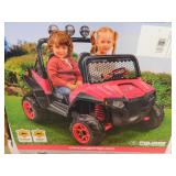 Peg-Perego Pink Polaris Ride On