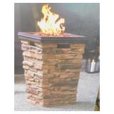 Threshold Outdoor Gas Fire Column