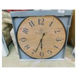 Large Round Threshold Wall Clock