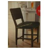 24" Backed Counter Stool