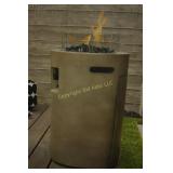 Pipestone Outdoor Gas Fire Column
