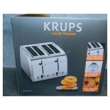 Krupps 4-Slice Toaster, New