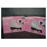 2 Pair of Girls Aerowheels Roller Skates
