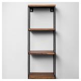 Hearth & Hand Wood/Metal Wall Shelf