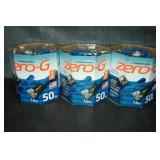 Lot of 3 Zero-G 50