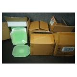 24 Jade Green Hearth & Home Appetizer Plates